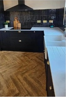 Completed kitchen project